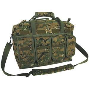  Digital Woodland Camouflage MOLLE Operators Bag Sports 