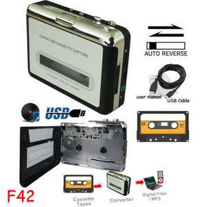   handheld Super Tape to PC USB Cassette to  Converter and walkman