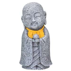  5 Jizo Statue W/ Ball & Yellow Bib 