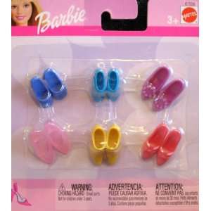  Barbie Dressy Shoes   6 Various Styles (2002) Toys 