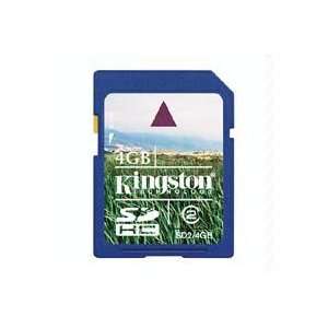  Kingston   Flash memory card   4 GB   Class 2   SDHC Electronics