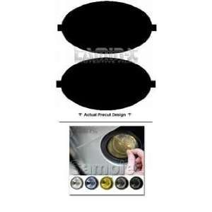   (03 05) Oval Fog Vinyl Film Covers by LAMIN X Gun Smoked Automotive