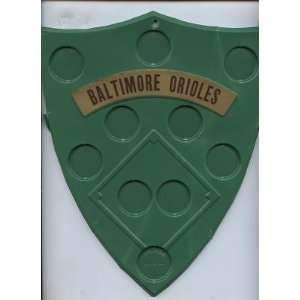 1962 Salada BB Coin Team Shield Baltimore Orioles   MLB 