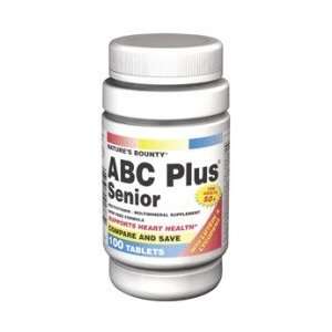 ABC Plus Senior Tablets with Lutein Formula, By Natures Bounty   100 