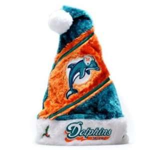   Dolphins Santa Claus Christmas Hat   NFL Football