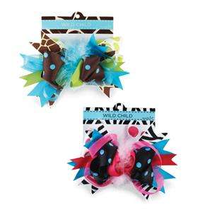 Mud Pie Wild Child Hairbows   Two Styles to Choose  
