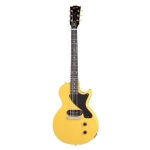  Gibson Les Paul Junior Gloss Yellow Electric Guitar, Gloss 
