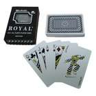   One Blue Deck  Royal Plastic Playing Cards w/Star Pattern   New