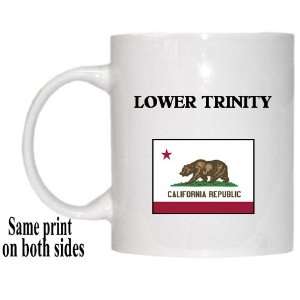  US State Flag   LOWER TRINITY, California (CA) Mug 