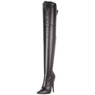 Pleaser Womens Domina 3000/B/PU Boot by Pleaser