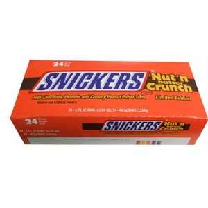 Snickers Nut N Butter Crunch 24 1.71 Grocery & Gourmet Food