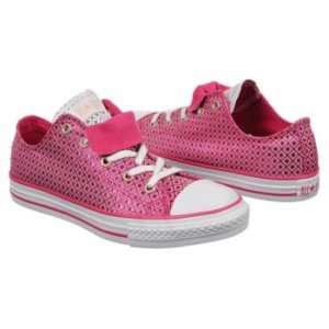Brand New Girls CONVERSE Dbl Tongue Ox Carmine Shoes  