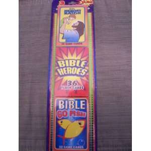 Biblical Card Games (Memory Match, Heroes, Go Fish)  Toys & Games 