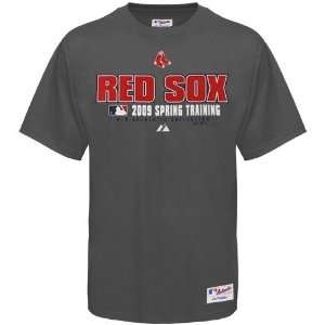  Majestic Boston Red Sox Charcoal Spring Training Practice 