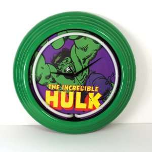  Incredible Hulk Neon Clock