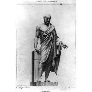  Aristide,in robes,Standing,sculpture,Corot,1796 1875