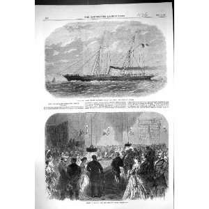  1866 Yacht Jerome Napoleon Ship Havre Rouge Noir 