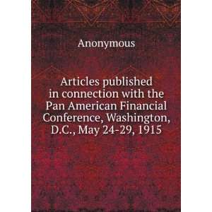 com Articles published in connection with the Pan American Financial 