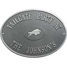 Riddell Buffalo Bills Personalized Room/Deck Plaque (Pewter)    