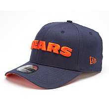 Mens New Era Chicago Bears HC Wishbone 39THIRTY® Structured Flex Hat 
