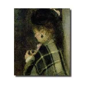  Young Woman With A Small Veil C1875 Giclee Print