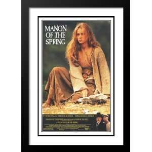  Manon of the Spring 32x45 Framed and Double Matted Movie 