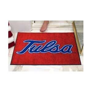  Tulsa Golden Hurricane 34x45 All Star Floor Mat Sports 
