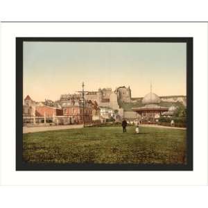  Old castle Dieppe France, c. 1890s, (M) Library Image 