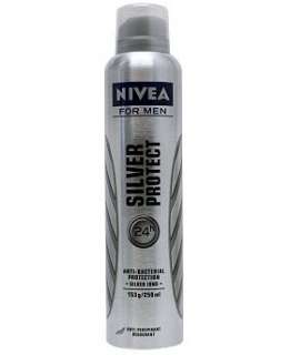 Nivea For Men Deodorant Silver Protect 250ml   Boots