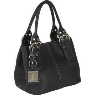 Handbags Tignanello Perfect 10 Small Tote Black Shoes 