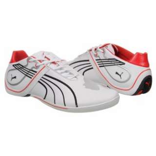 Athletics Puma Mens Future Cat Remix 2 White/Black/Red Shoes 