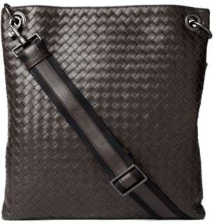    Bags  Messenger bags  Intrecciato Leather Messenger Bag