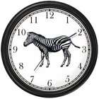 WatchBuddy Zebra African Animal Wall Clock by WatchBuddy Timepieces 
