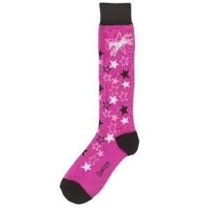   Childs SuperStar Sock   Hot Pink   Chlds 7 9