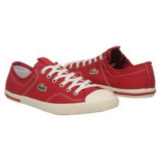 Mens Lacoste Newton Red/Off White Shoes 