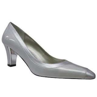 Womens J. Renee Felisha Silver Patent Shoes 