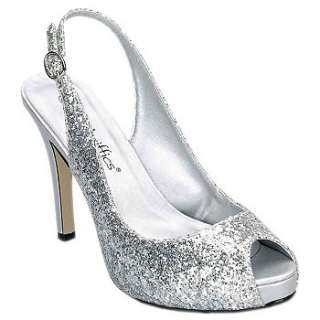 Womens Coloriffics Gala Silver Metallic Shoes 