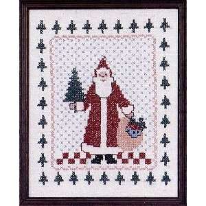  Country Stitchery Antique Santa 8 X 10 Counted Cross 