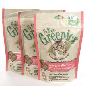   Greenies 3 pack Same Flavor (3 oz packs) Flavor Salmon
