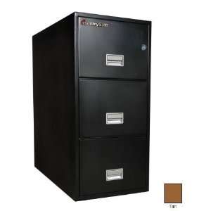   3G3130 T 31 in. 3 Drawer Insulated Vertical File   Tan