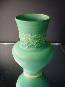 Weller Pottery Green Matte Breton Vase Arts & Crafts  