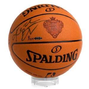  Kobe Bryant Autographed Basketball Engraved KB #24 Shield 