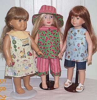 summer medley pattern for 18 american girl 17 magic attic dolls