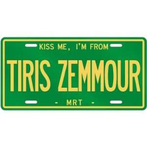 NEW  KISS ME , I AM FROM TIRIS ZEMMOUR  MAURITANIA LICENSE PLATE 