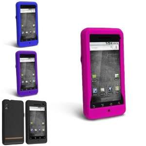  4x SILICONE SKIN GEL CASE COVER FOR MOTOROLA DROID A855 