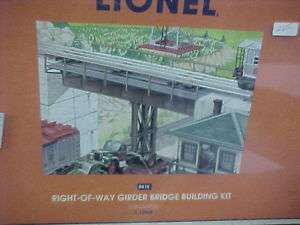 LIONEL,,# 12968,,RIGHT OF WAY GIRDER BRIDGE  