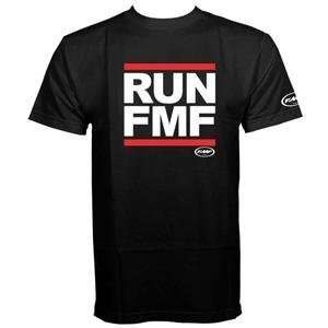  FMF Apparel Run It T Shirt   X Large/Black Automotive