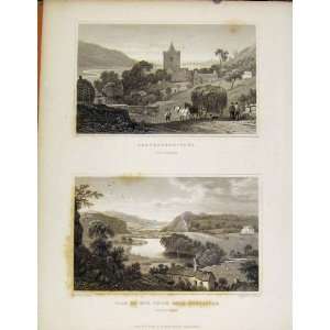  Llanbadern Vawr & Vale Of Teify Newcastle Wales Print 