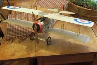 WWI SPAD S XIII Bi Plane Built Model Awesome Detail  