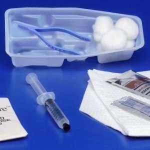 Kendall Curity Universal Cath Insertion Tray Csr Wrapped 2Latex Gloves 